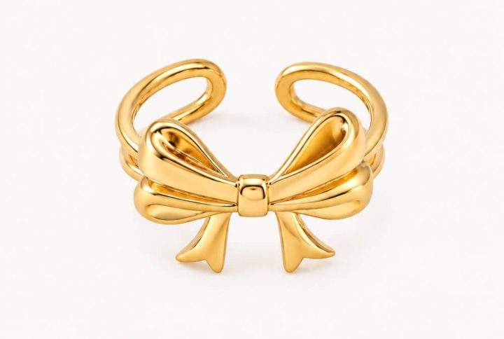 ring, rings, bow ring for women, bow ring for girls, ring for girls, ring for women