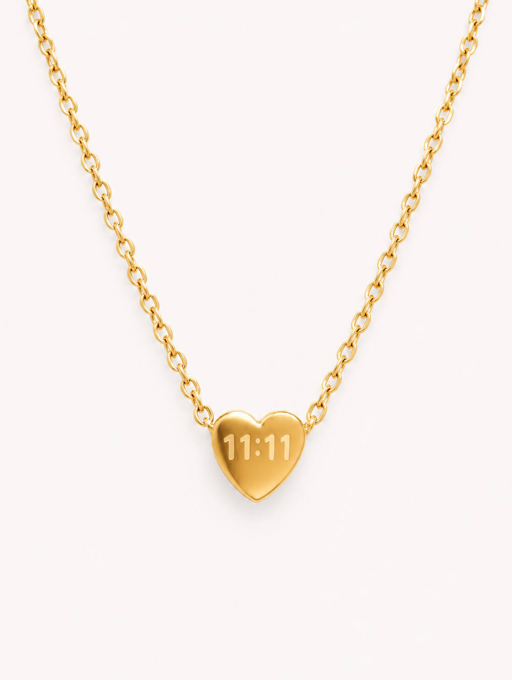 Heart Mini 1111 Necklace Chain
