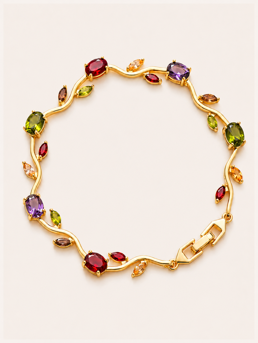 Multi Colour Tulip Bracelet