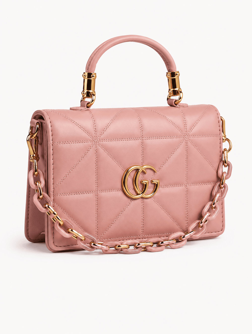 Pink handbags for women