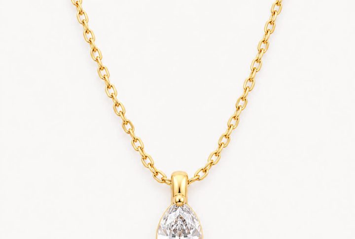 stone pendant chain for women