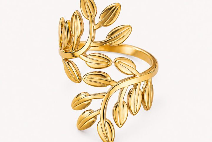 leaf ring for women, ring for women, ring for girls