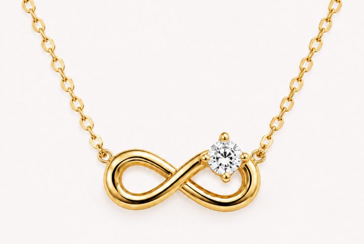 infinity chain necklace, necklace, necklaces, necklace for women, necklace for girls
